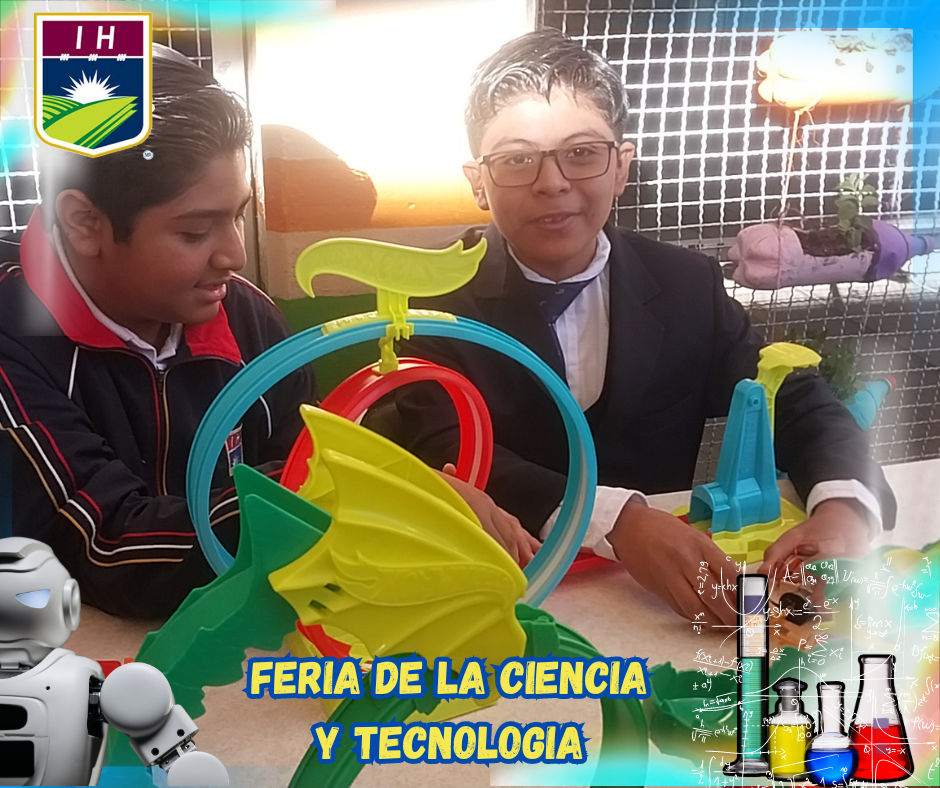 Feria de ciencia y tecnología en la sección secundaria. - Instituto Hidalgo
