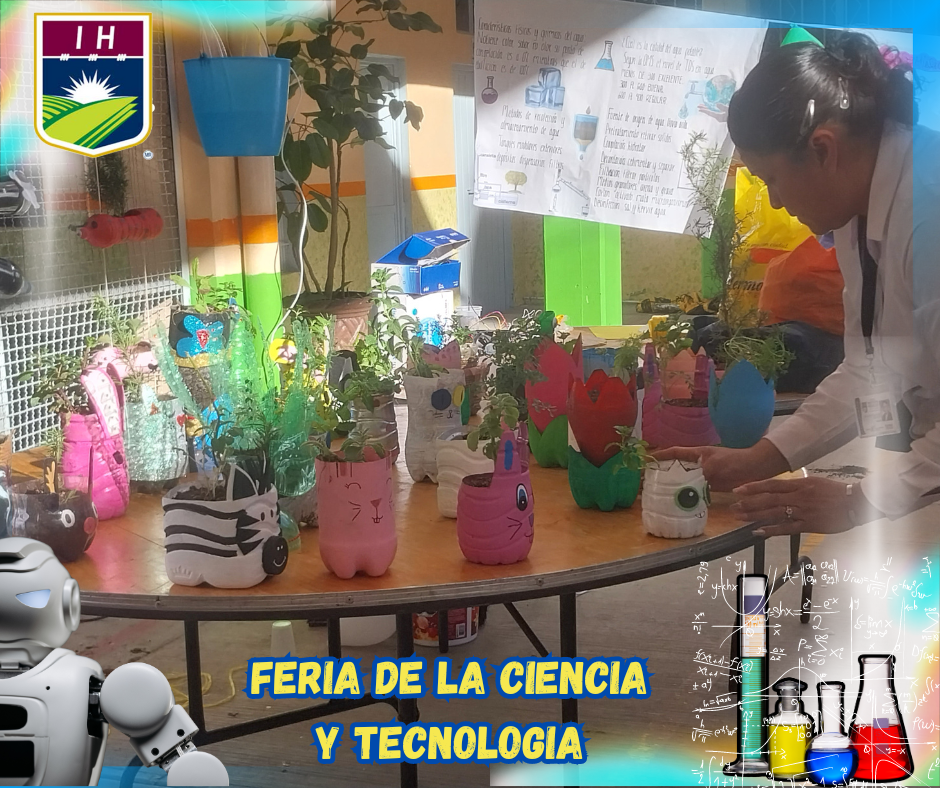 Feria de ciencia y tecnología en la sección secundaria. - Instituto Hidalgo