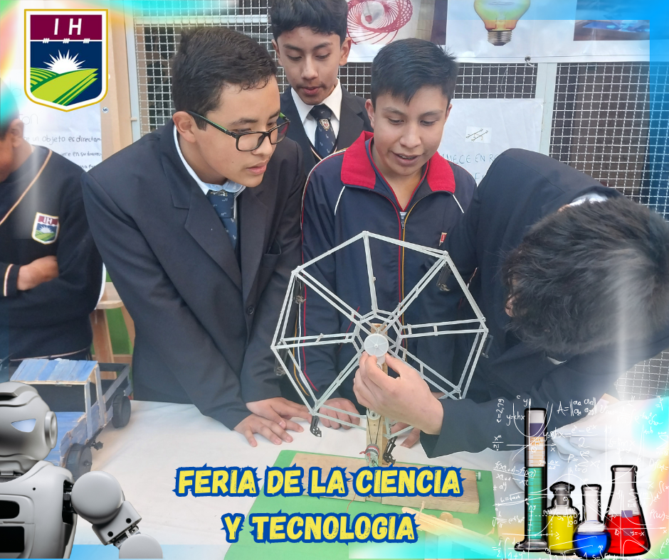 Feria de ciencia y tecnología en la sección secundaria. - Instituto Hidalgo